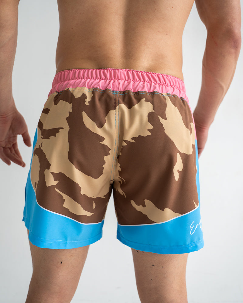 Shorts híbridos Miami Camo MMA